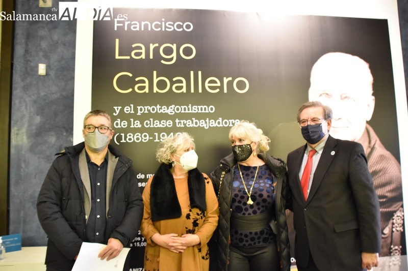 Salamanca acoge la exposición que homenajea a Largo Caballero y su trayectoria política y humana 