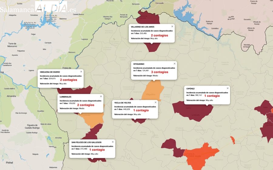 Las Arribes suma cinco nuevos fallecidos en la última semana, a pesar de la notable bajada de contagios