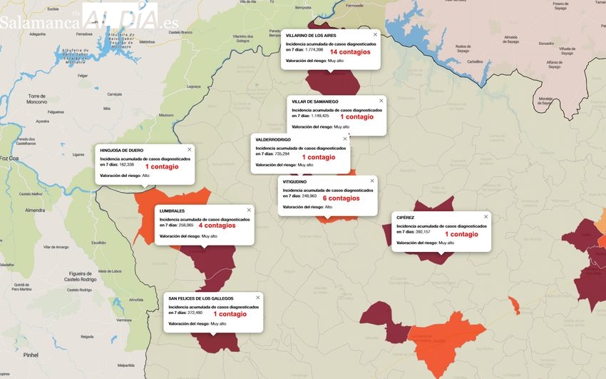 La residencia de mayores de Villarino registra un brote que afecta al menos a 14 personas