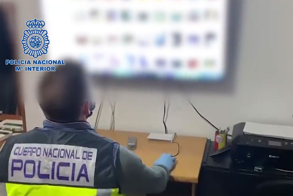 Diez detenidos, uno en CyL, por tenencia y distribución de material pedófilo de extrema dureza