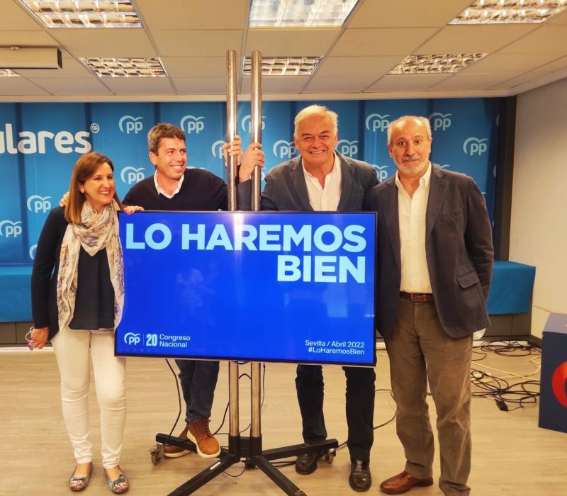 El PP presenta el lema del inminente Congreso Nacional, Lo haremos bien