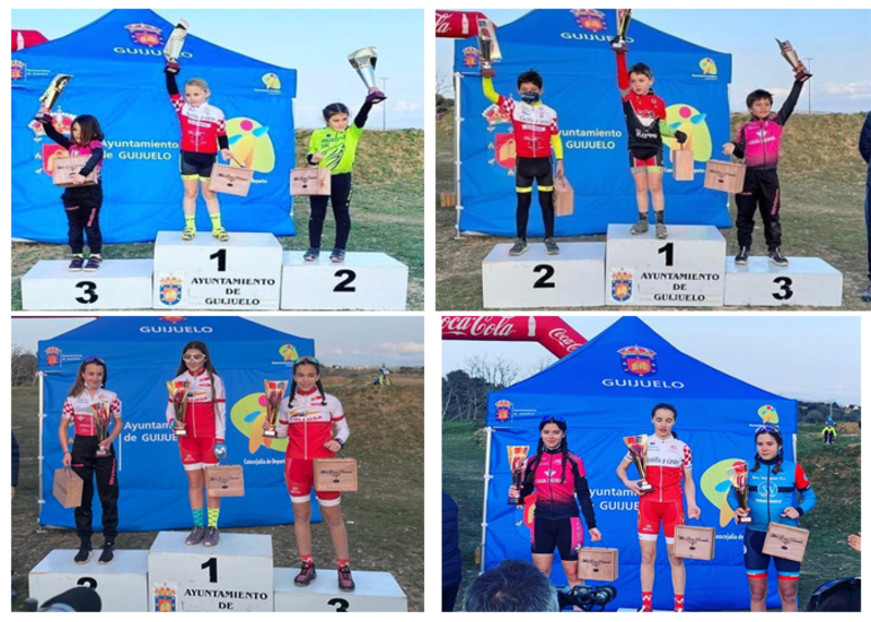 Cuatro podios para la Escuela Caja Rural-Promesal en la prueba puntuable de la Copa Castilla y León 