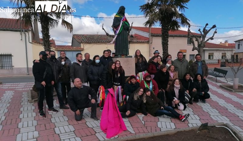 Los Quintos de Cantalpino honran a la santa del pueblo, la beata sor Eusebia Palomino