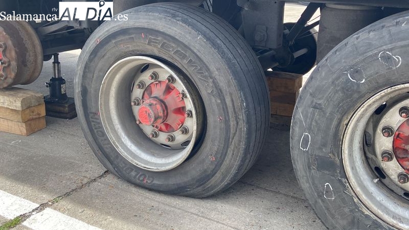 Los actos vandálicos relacionados con la huelga del transporte llegan a Salamanca