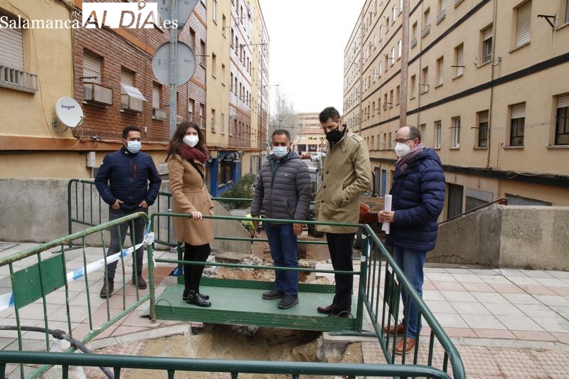 Las próximas renovaciones de tuberías serán en cinco calles de Labradores y el Paseo de la Estación