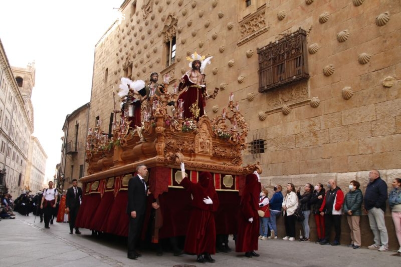 La procesión de Jesús Despojado cierra el Domingo de Ramos en Salamanca