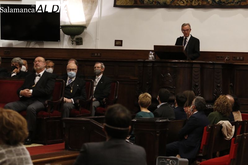 Marcelo Fernando Jiménez, nuevo académico de honor de la Real Academia de Medicina de Salamanca 