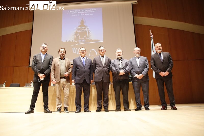 Inaugurado el Congreso de Cofradías de la Santa Vera Cruz en Salamanca 