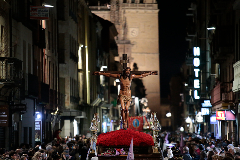 Los pasos de la Hermandad del Cristo de la Agonía saldrán de la Purísima el Jueves Santo 