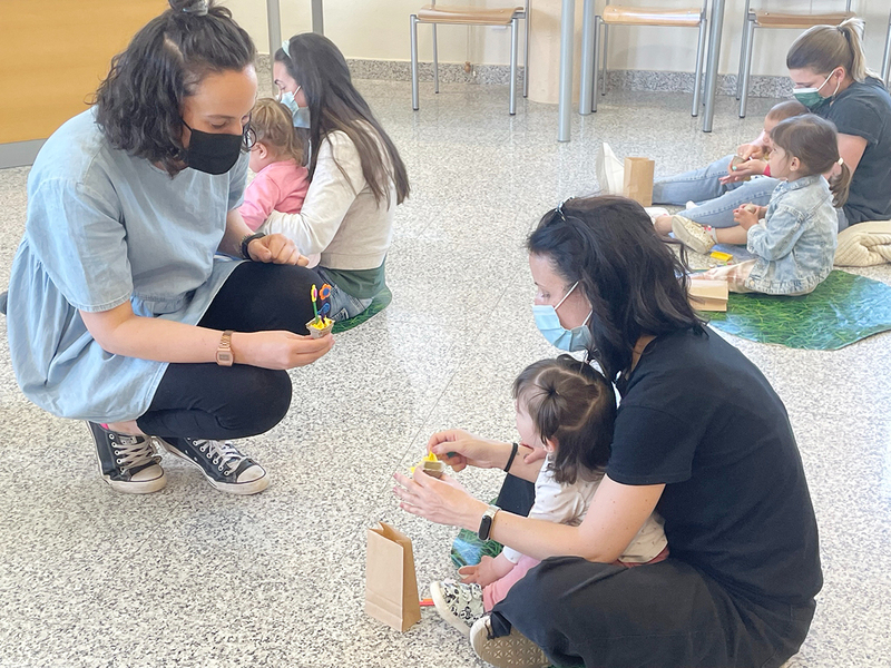 Bebecuentos para iniciar la programación de la Semana del Libro 