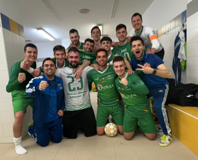 Remontada del Piensos Durán Albense ante el Coruxo para lograr los tres puntos (2-5)