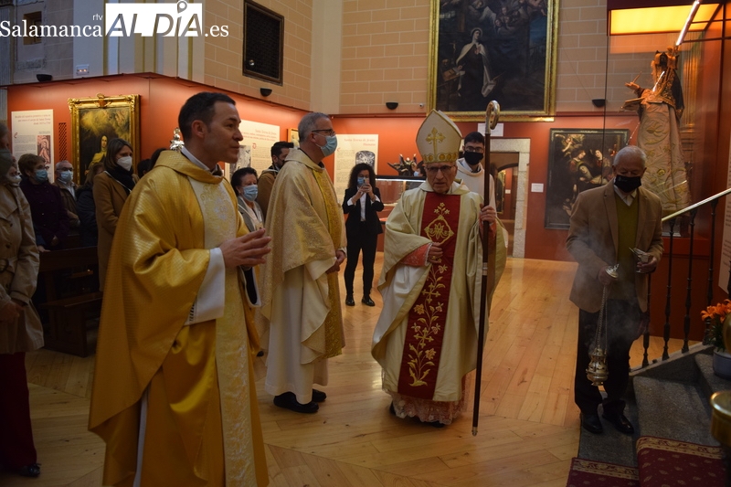 Rouco Varela oficia la eucaristía dominical en Alba de Tormes