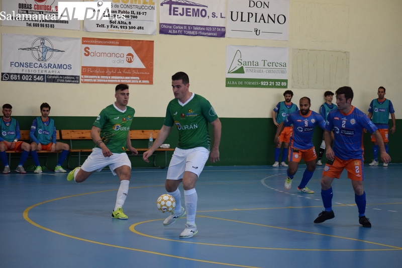 El Sala Ourense se lleva los tres puntos de Alba de Tormes en la última jugada (0-1)