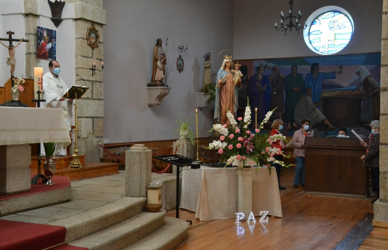 Recuerdo a las cofrades difuntas en la recta final de la novena a la Virgen de los Remedios