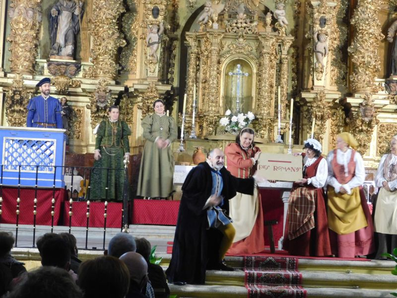 La obra de teatro Buscando a Nebrija se representa en El Bodón, gracias a la Diputación de Salamanca