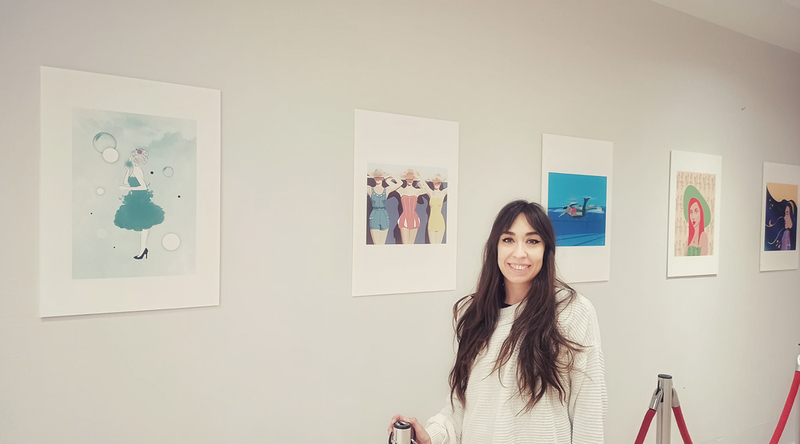 La exposición de ilustraciones que puedes visitar en El Tormes 