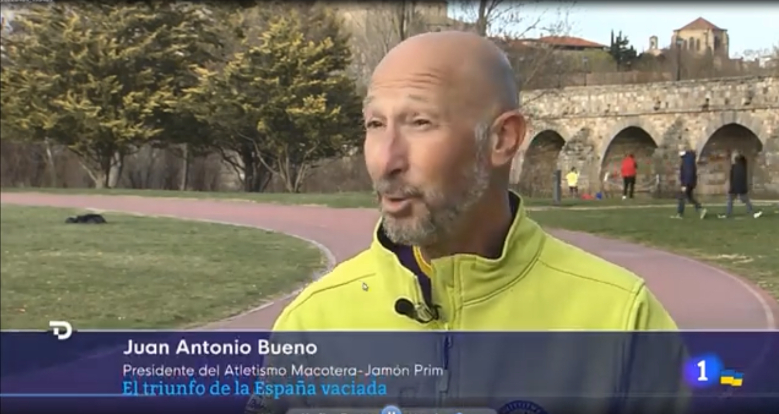El triunfo del Club Atletismo Macotera,  protagonista de TVE en La 1