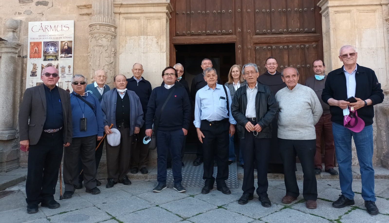 Los sacerdotes del Arciprestazgo de Ciudad Rodrigo celebran en Alba de Tormes su encuentro de Pascua