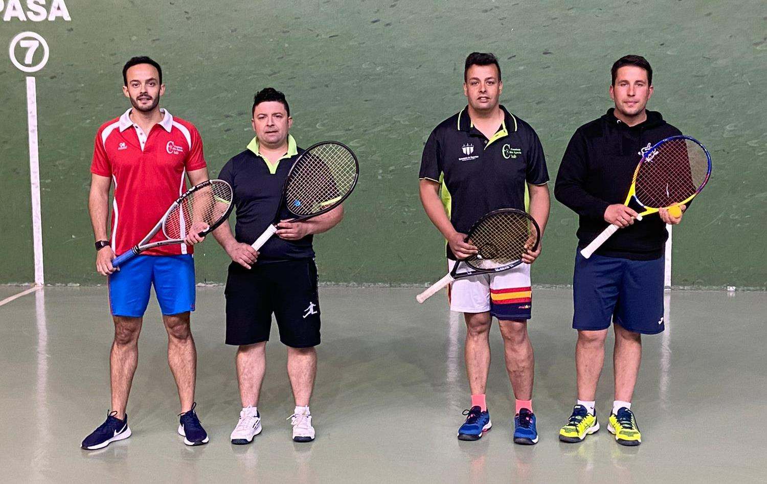 Pablo Sevillano y Manolo López ganan el Trofeo Diputación de Frontenis