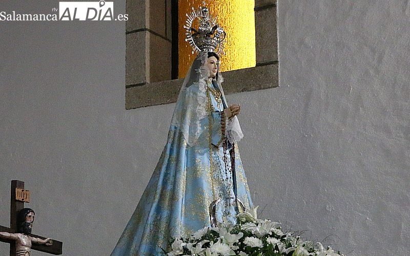 Indignación en Vitigudino tras el robo perpetrado a la imagen de la Virgen del Socorro