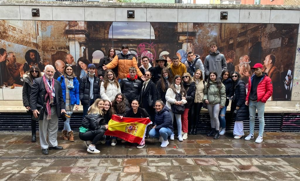Alumnos del IES Tierra disfrutan en Irlanda de una experiencia de inmersión lingüística