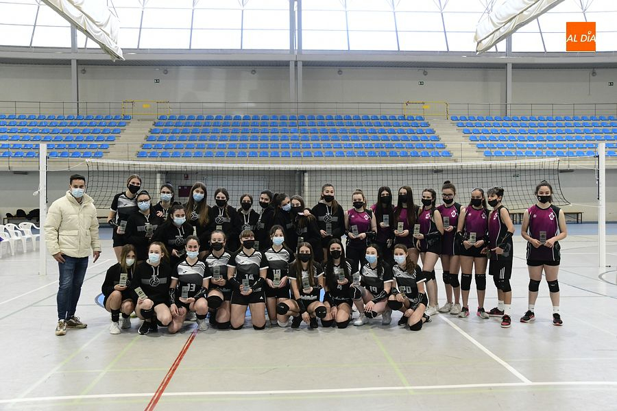 Dos equipos mirobrigenses de Voleibol femenino se proclaman ganadores de la liga escolar provincial