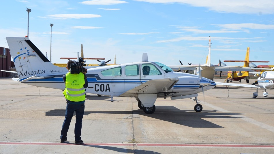 Jornada de puertas abiertas en la Escuela de Pilotos Adventia