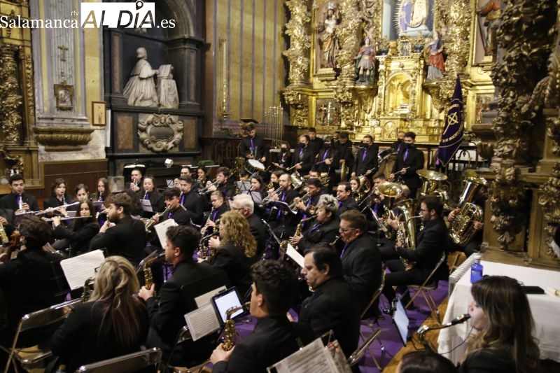 La Banda Ciudad del Tormes estrena repertorio con un concierto en la iglesia de San Julián