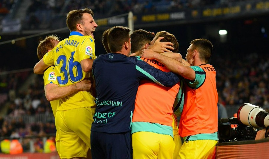 El ex del Guijuelo que asalta el Camp Nou con el Cádiz en su primera titularidad en Liga