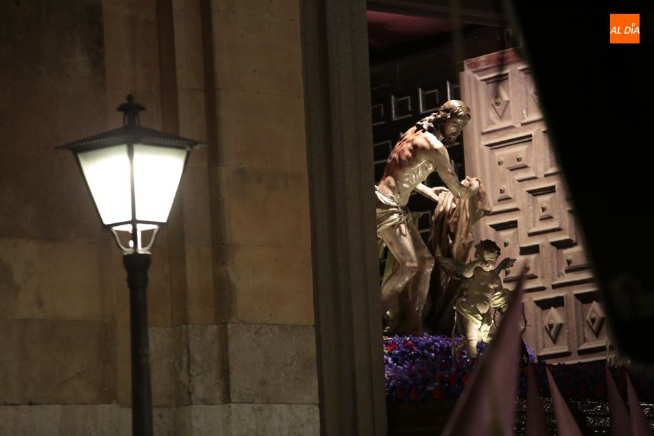 Jesús Flagelado y Nuestra Señora de las Lágrimas protagonizan este Miércoles Santo en Salamanca