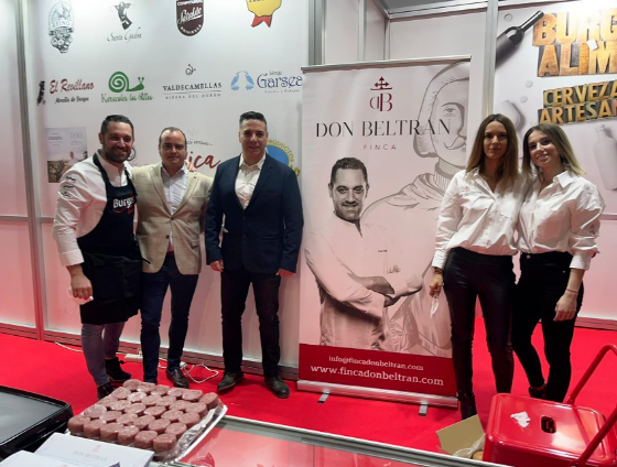Presentación de la marca Finca Don Beltrán en la Feria Alimentaria de Barcelona