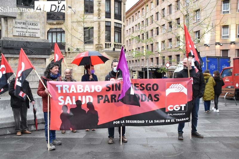 CGT reivindica la seguridad laboral, tras la muerte de un camionero en Fuentes de Oñoro