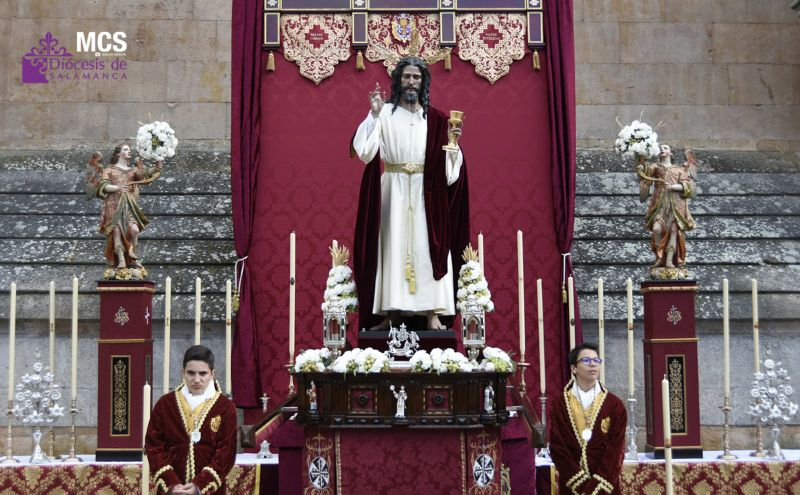 La Archicofradía del Rosario se estrena en la Semana Santa de Salamanca en el sábado de Pasión