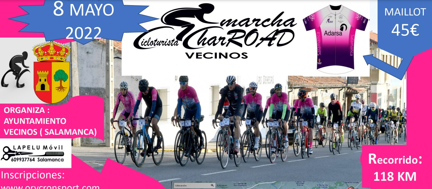 La cuarta vuelta cicloturista Charroad de Vecinos ya tiene fecha