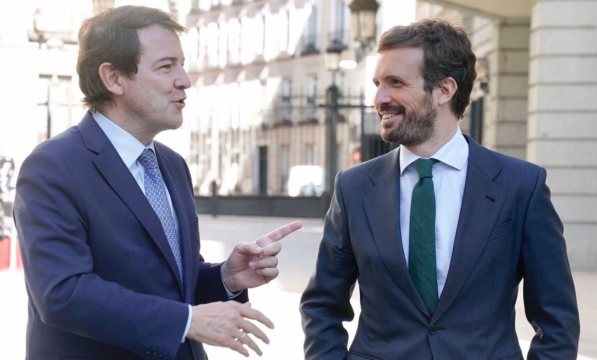 Mañueco ve un futuro eficaz y ganador en el PP con Feijóo a la cabeza