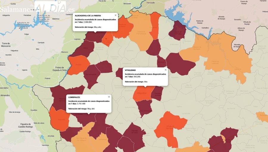 Las Arribes suma ya 29 municipios con casos covid entre mayores de 60 años