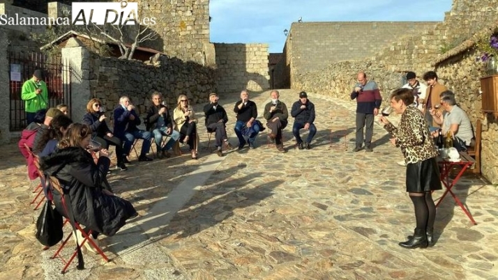 Abierta una sala de cata de vino en La Casa de los Pobres de San Felices de los Gallegos
