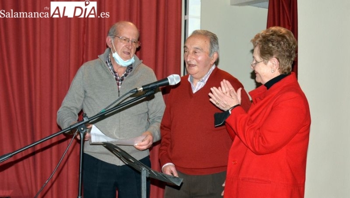 José Herrero es nombrado Presidente de Honor de la asociación de jubilados de Lumbrales
