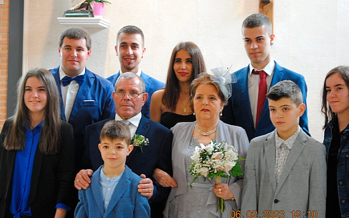 Marcela y Tasio celebran sus Bodas de Oro