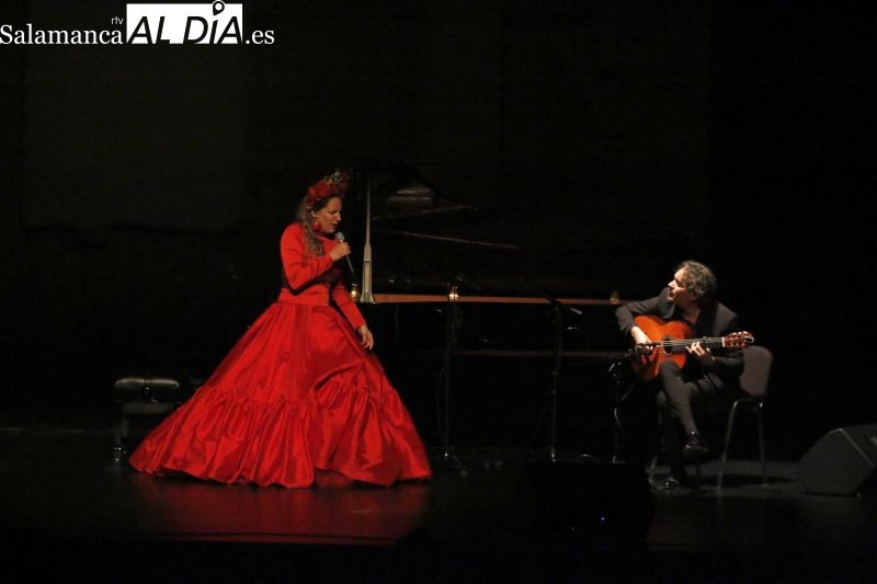 Salamanca vibra con ritmo flamenco con el concierto de María Toledo