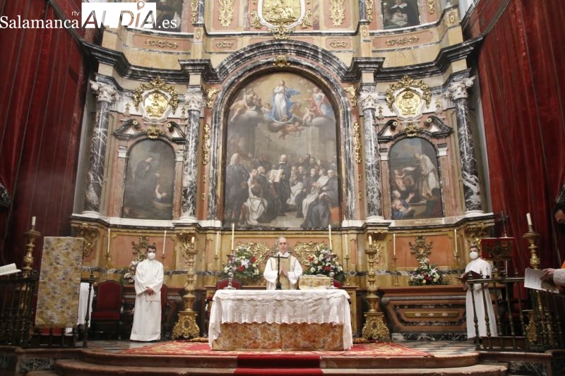 La USAL se suma a los actos de Semana Santa con la misa de la Cena del Señor en latín