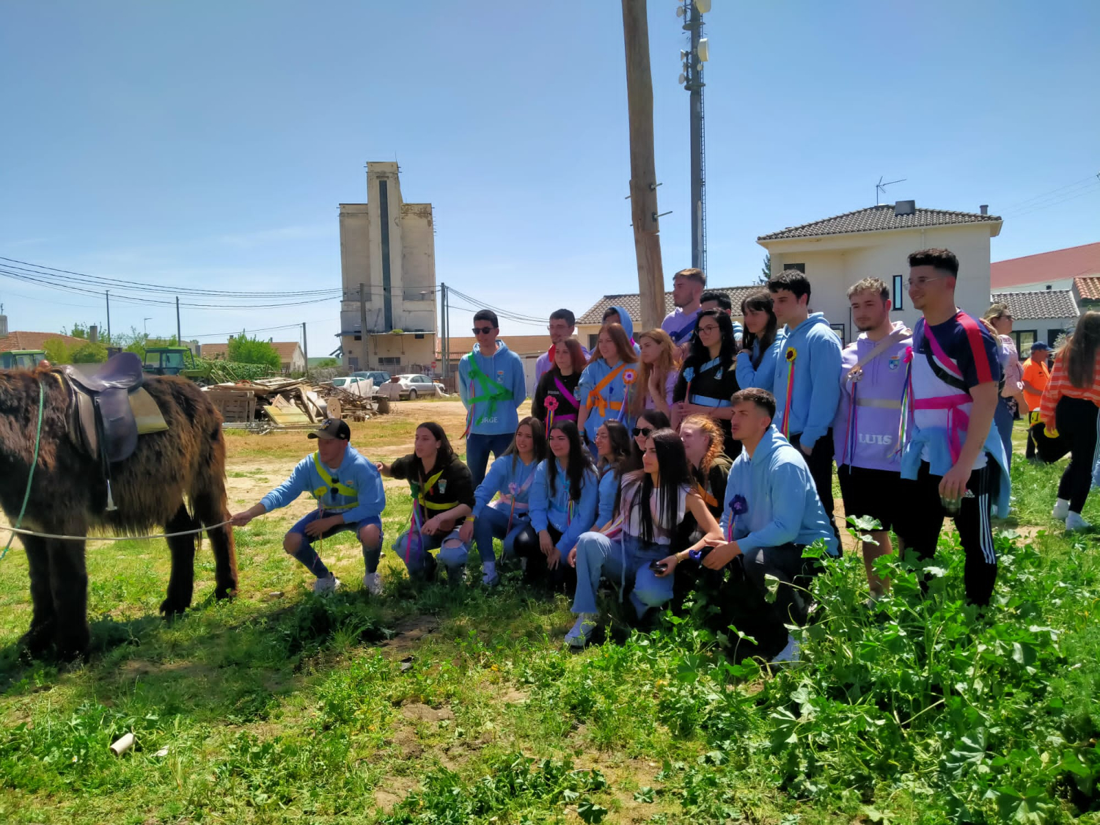 Los Quintos de Babilafuente viven un intenso puente de mayo de celebraciones
