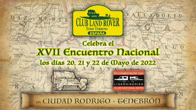 Ciudad Rodrigo y Tenebrón serán sede del Encuentro Nacional de Land Rover 2022