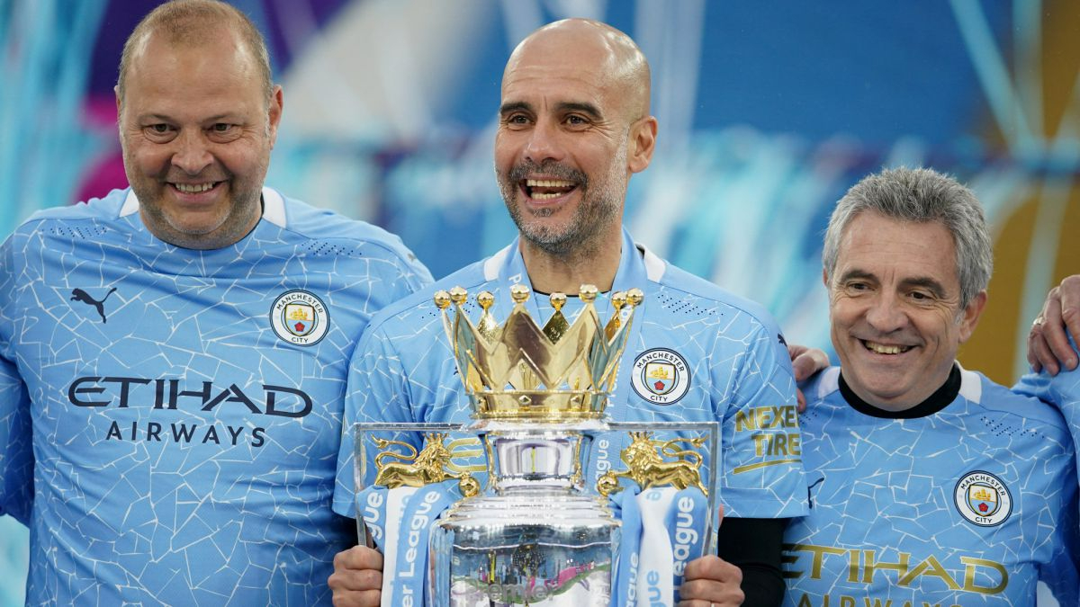 El mítico exentrenador de la UDS que ha conquistado su segunda Premier League con el Manchester City de Guardiola