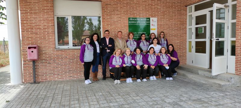Una decena de trabajadoras se forman en Atención Sociosanitaria en Calzada de Valdunciel 