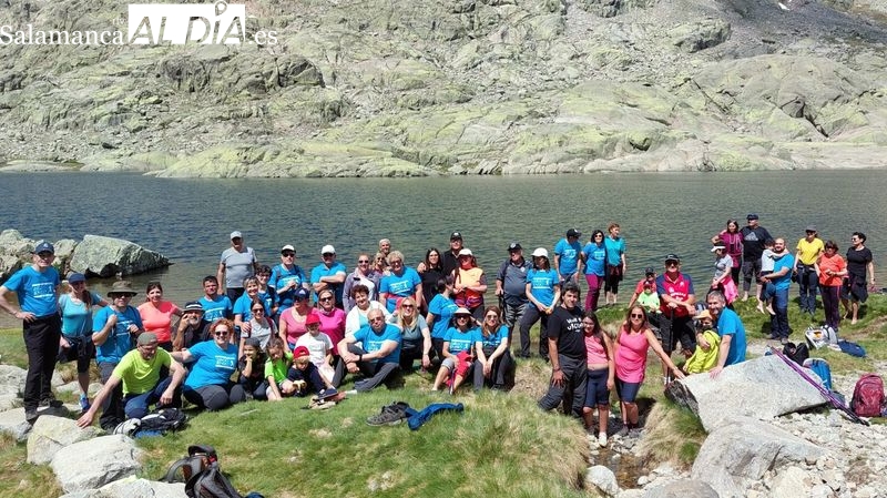 El C. D. Abadengo en marcha celebra en Gredos su V aniversario