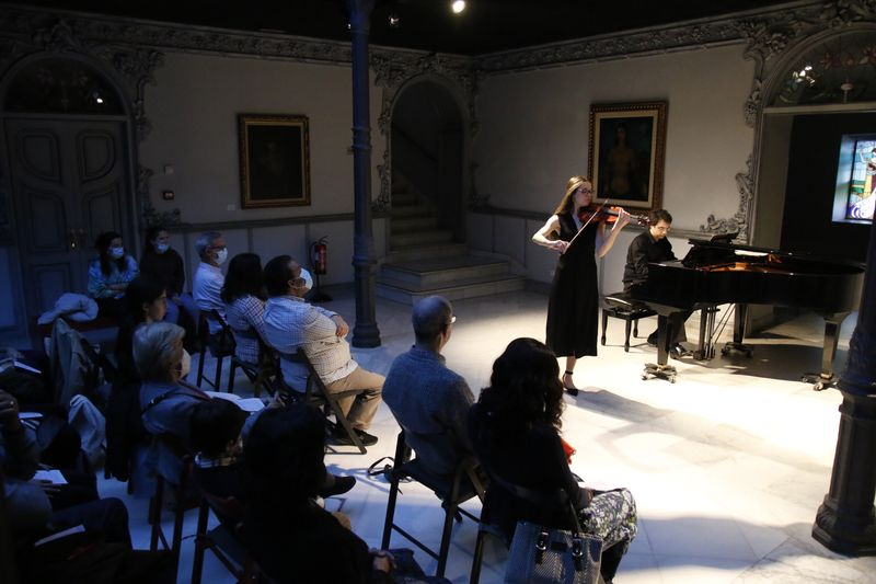 La Casa Lis acoge el primer concierto del ciclo de recitales de fin de curso del Conservatorio Profesional 