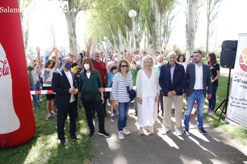 Los vecinos de Salamanca marchan a favor de AFEMC