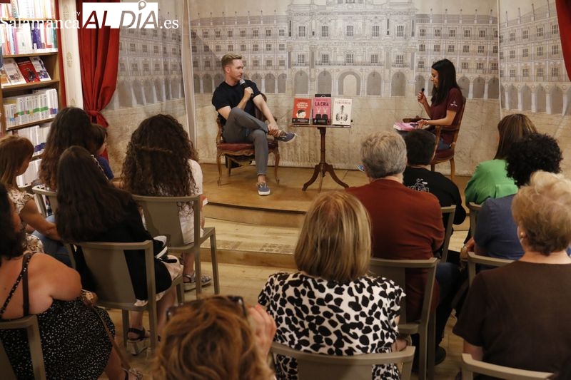 Pablo Rivero, en Salamanca con su trepidante thriller La cría 