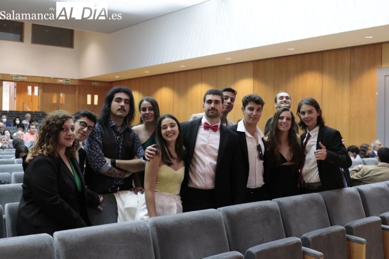 Ceremonia de fin de grado de Estudios Globales de la Universidad de Salamanca